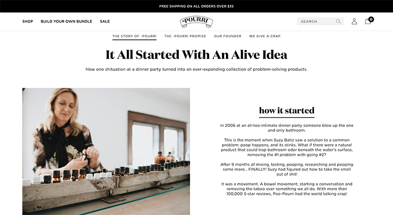 Poo pourri website 2024